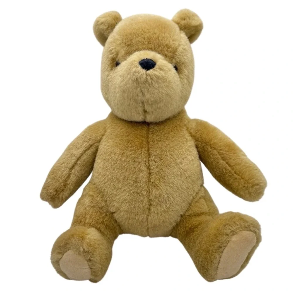 Vintage Gund Disney Classic Pooh Plush Stuffed Animal Tan Honey Teddy Bear Mini